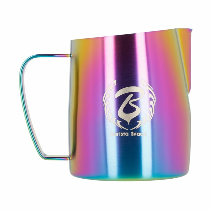 Barista Space - 450 ml Rainbow Sandy Milk Jug #1