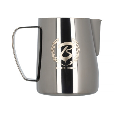 Barista Space - 350 ml Grey Milk Jug (Tit Black)