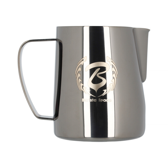 Barista Space - 350 ml Grey Milk Jug (Tit Black) #1