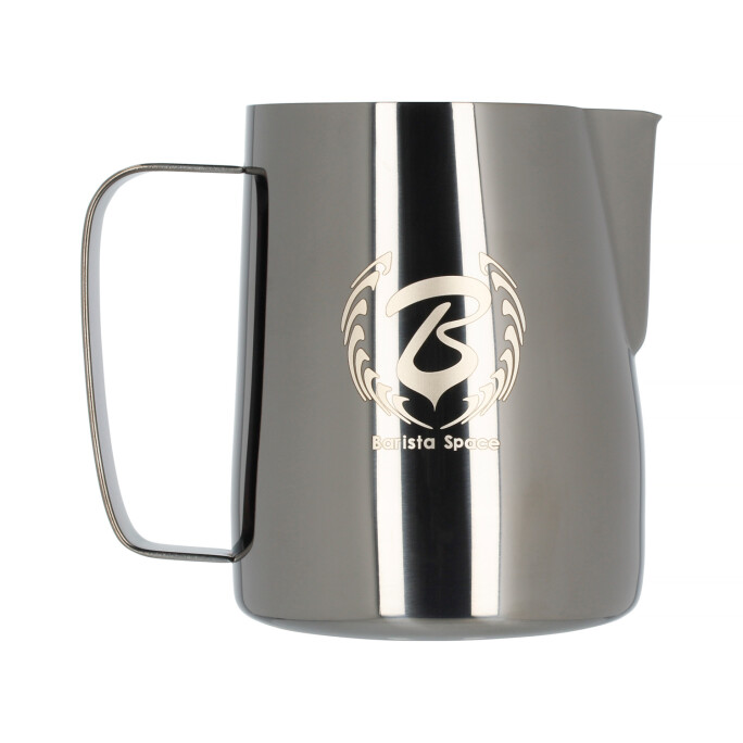 Barista Space - 600 ml Grey Milk Jug (Tit Black) #1