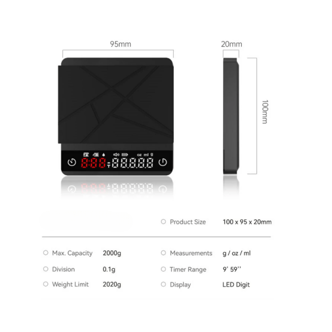 Brewing Scale Mini 2kg #3