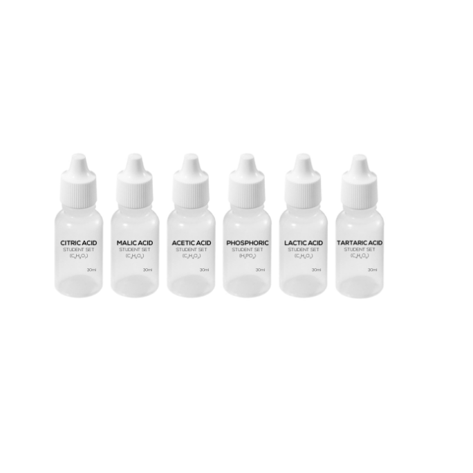 Organic Acids Student Kit (6x30ml) #1