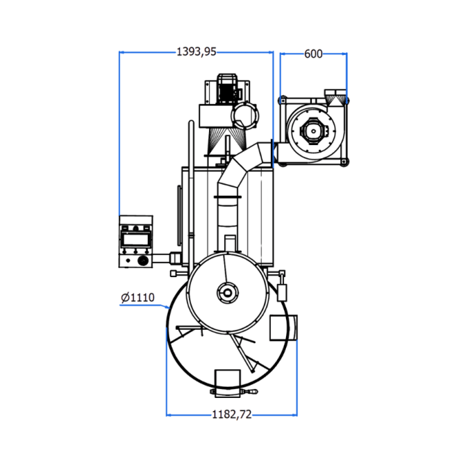 Coffee Roaster CMS-30 | 30kg Gas Roaster - Automatic #6