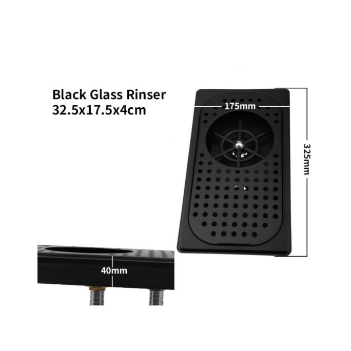 Countertop Pitcher Rinser R340 Plus | Black #3