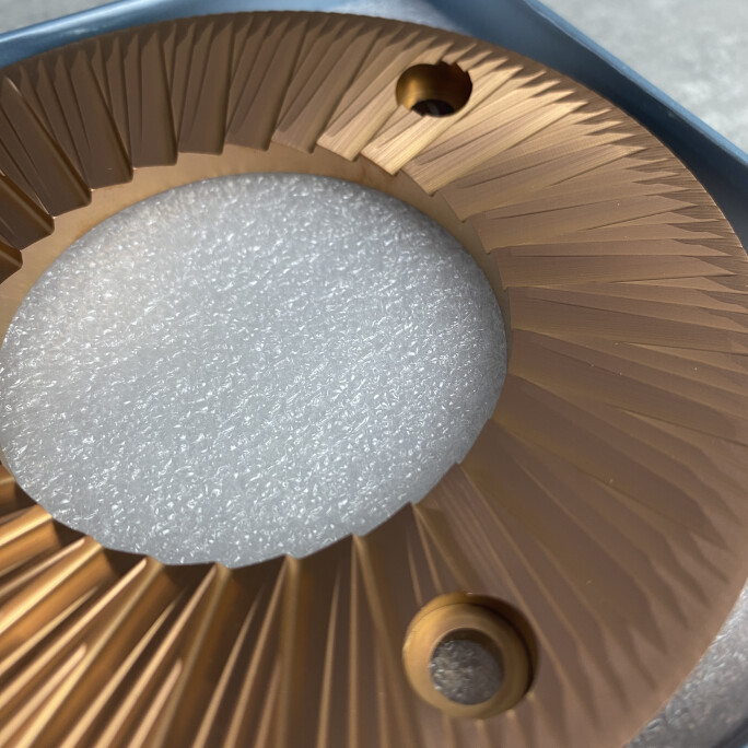 SSP 115mm W401 Brewing Red Speed coated burrs #2