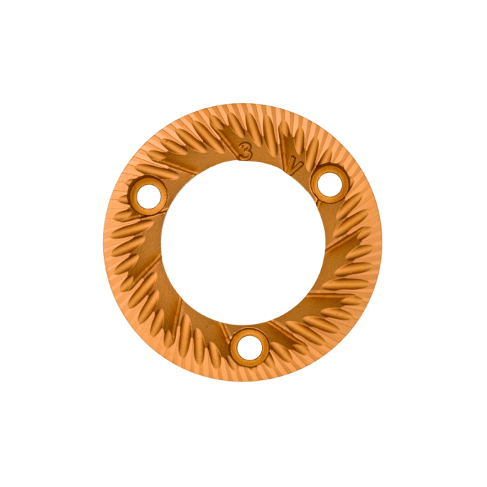 SSP 64mm Cast Steel Burrs V3 (Red Speed Coating) #1