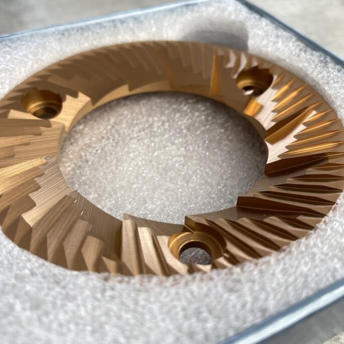 SSP 83mm Mazzer/DF83 HU Espresso Red Speed coated burrs #3