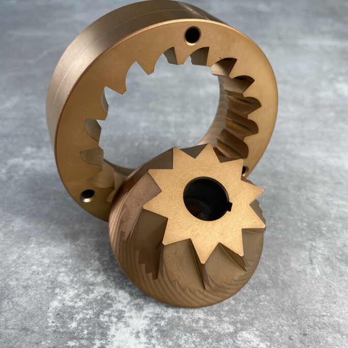 SSP 83mm Mazzer Robur Espresso Conical Red Speed burrs #2