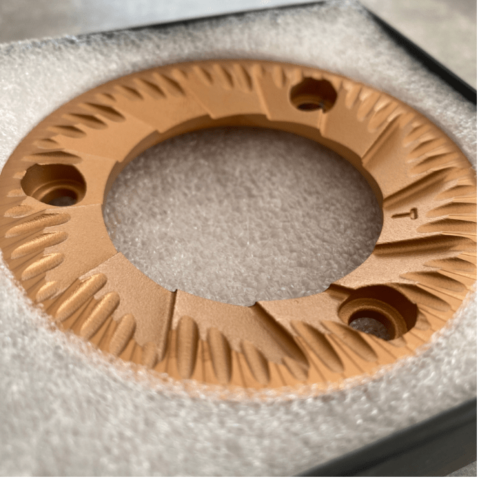 SSP 83mm Mazzer/DF83 Sweet Lab RS coated burrs #2