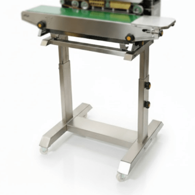 Table for F900 / F1000 heat sealer
